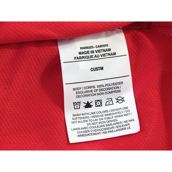 NIKE TIGER WOODS ADV MOCK SHIRT CUSTOM ATHLETE EXCLUSIVE DR5324-687 RED - Picture 4 of 9
